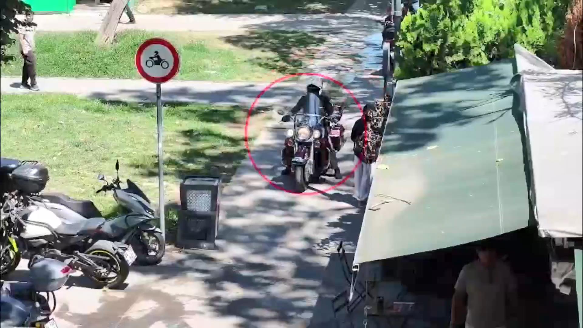 İstanbul'da 5 ilçede, yaya yollarını kullanan motosiklet sürücülerine yönelik dron