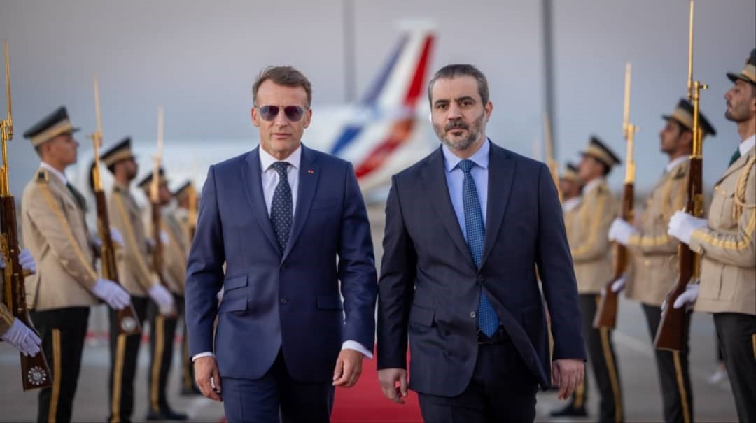 Fransa Cumhurbaşkanı Emmanuel Macron, Suriye'ye resmi ziyarette bulundu.