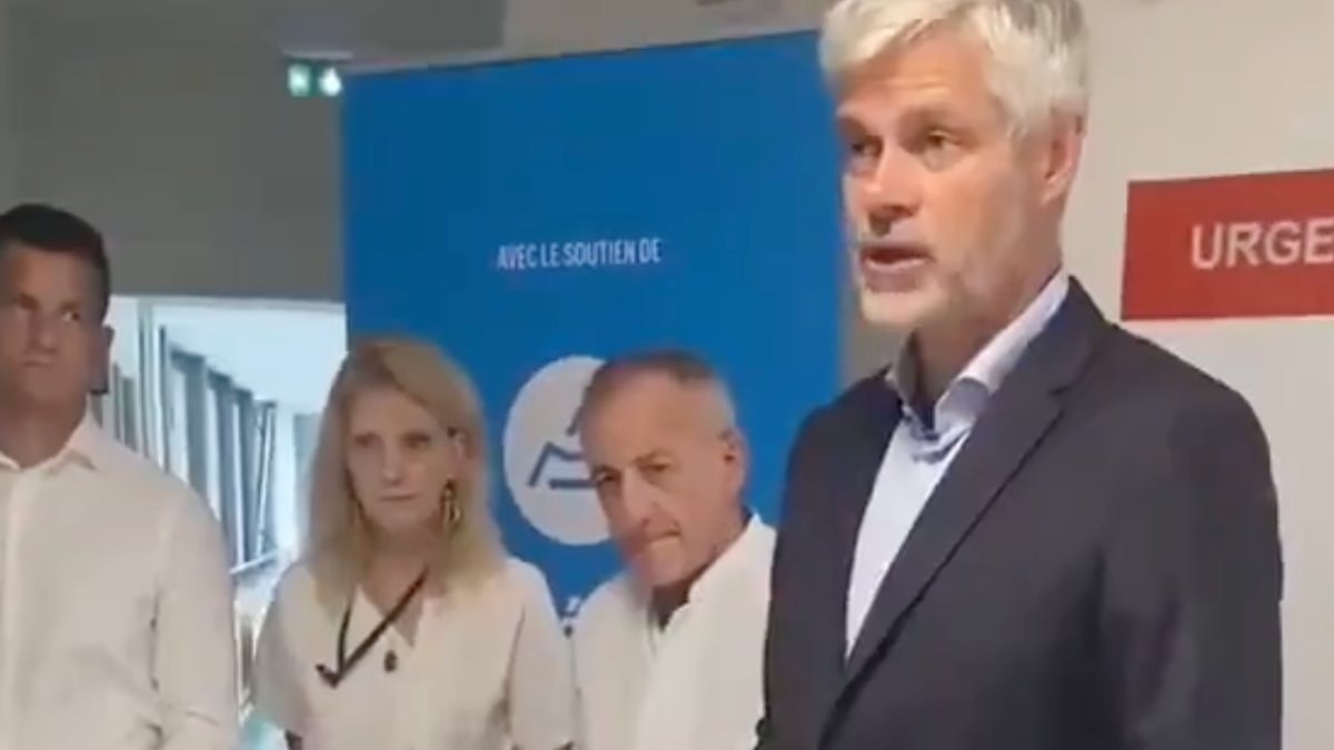 Fransız milletvekili Laurent Wauquiez, ülkenin Isere bölgesinde yer alan Vienne