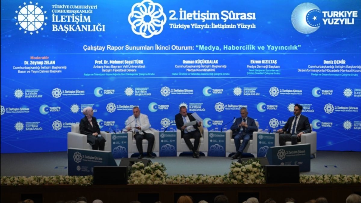 İletişim Başkanlığı'nca düzenlenen 2. İletişim Şûrası kapsamında ‘’Medya, Habercilik ve
