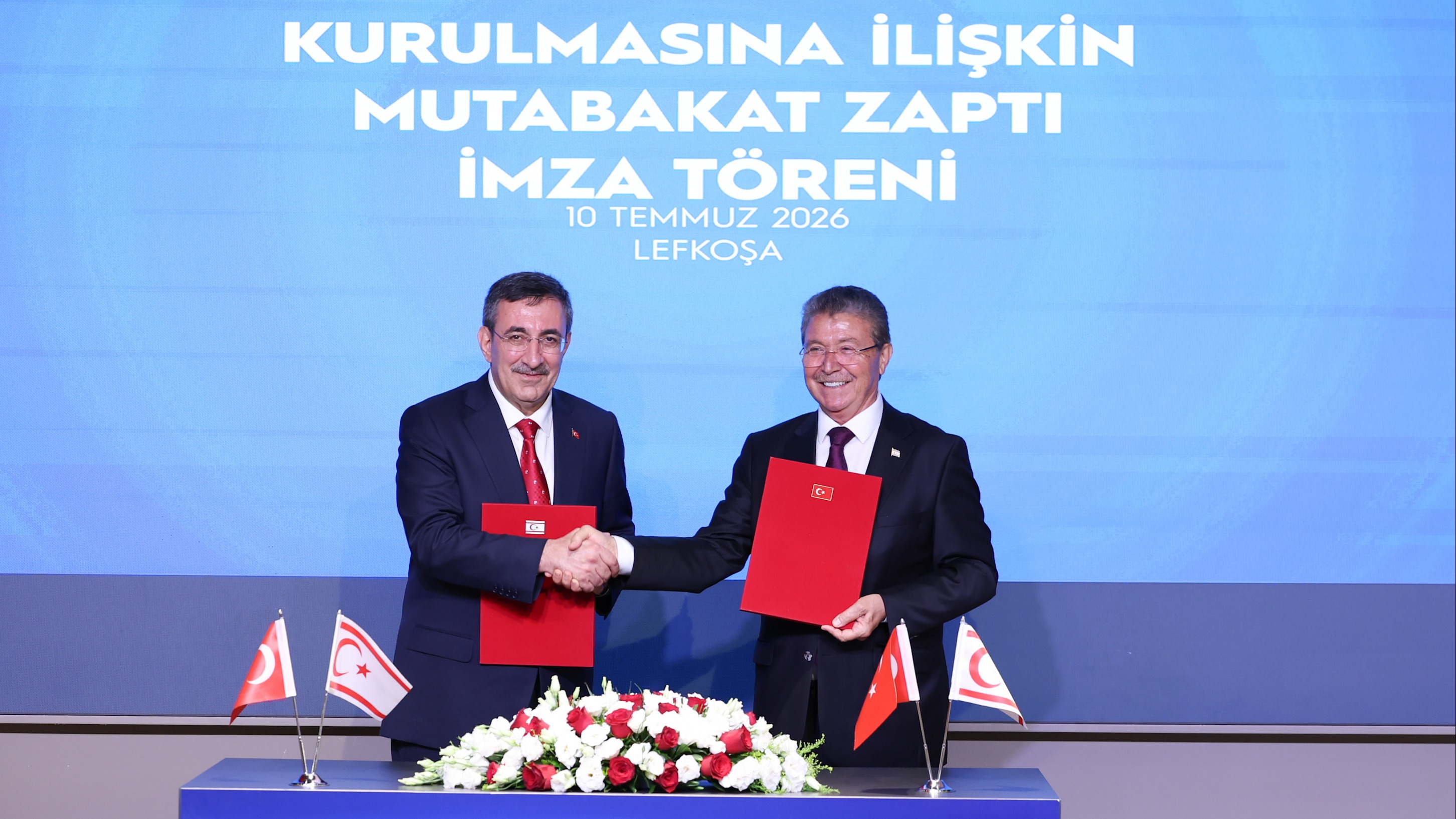 Türkiye ve KKTC arasında stratejik bir enerji projesi için imzalar