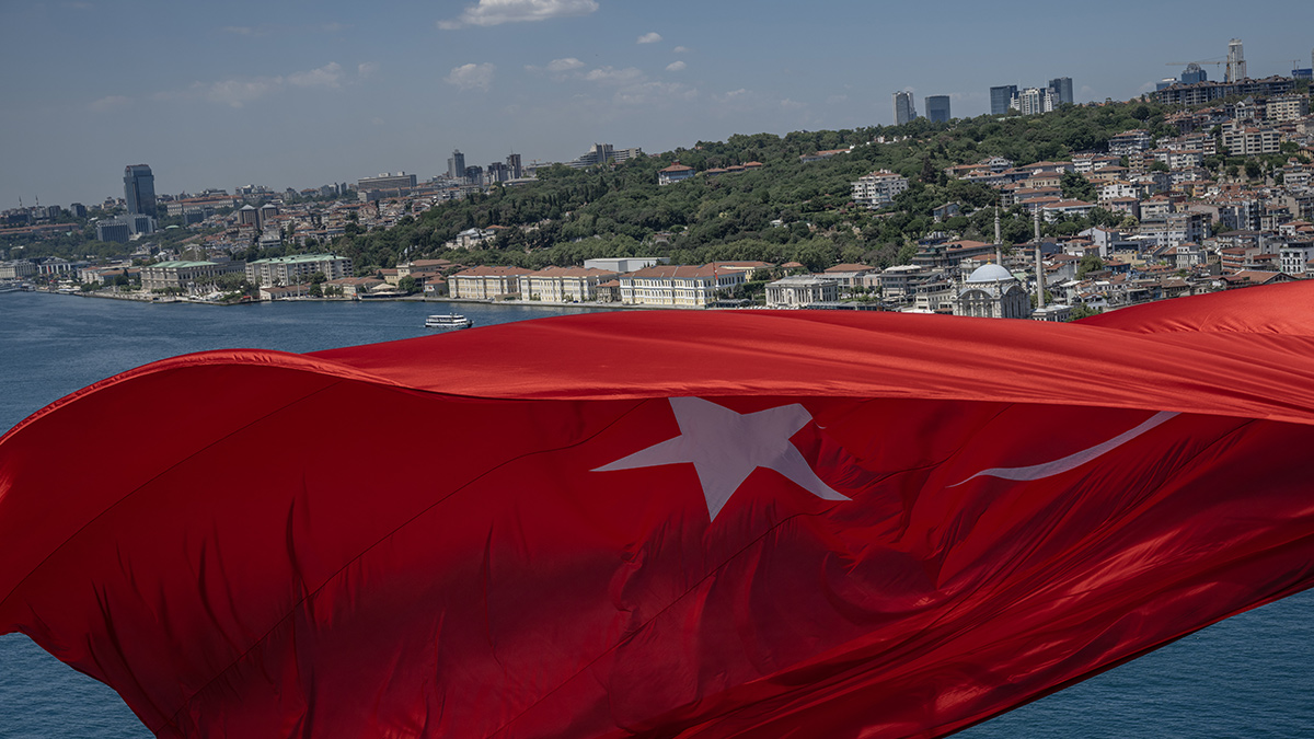 15 Temmuz Demokrasi ve Millî Birlik Günü nedeniyle İstanbul Boğazı'ndaki