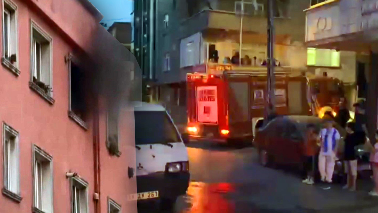 İstanbul'da Enes A. isimli adam boşanma aşamasındaki eşinin evini ateşe