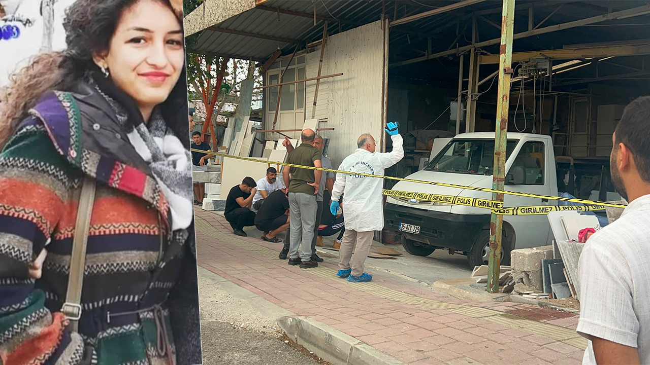 Antalya'da bir atölyede eşiyle birlikte kamyonetten indirdikleri mermerin altında kalan