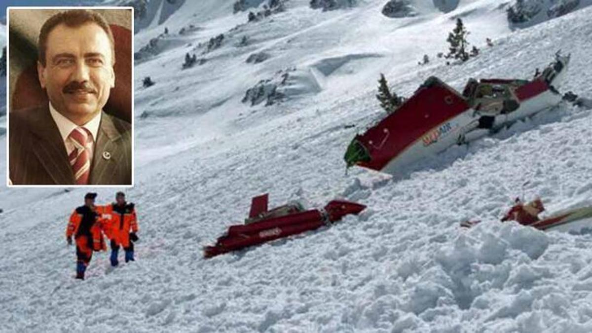 Muhsin Yazıcıoğlu ve beraberindekileri taşıyan helikopterin 25 Mart 2009'da Kahramanmaraş'ın