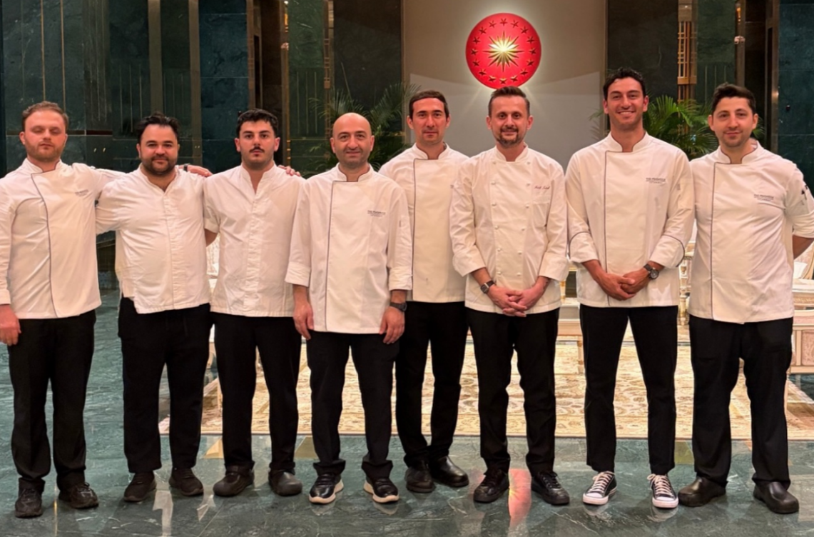 NATO Liderler Zirvesi'ne katılan liderlere Türk gastronomisini tanıtan lezzetler sunuldu.
