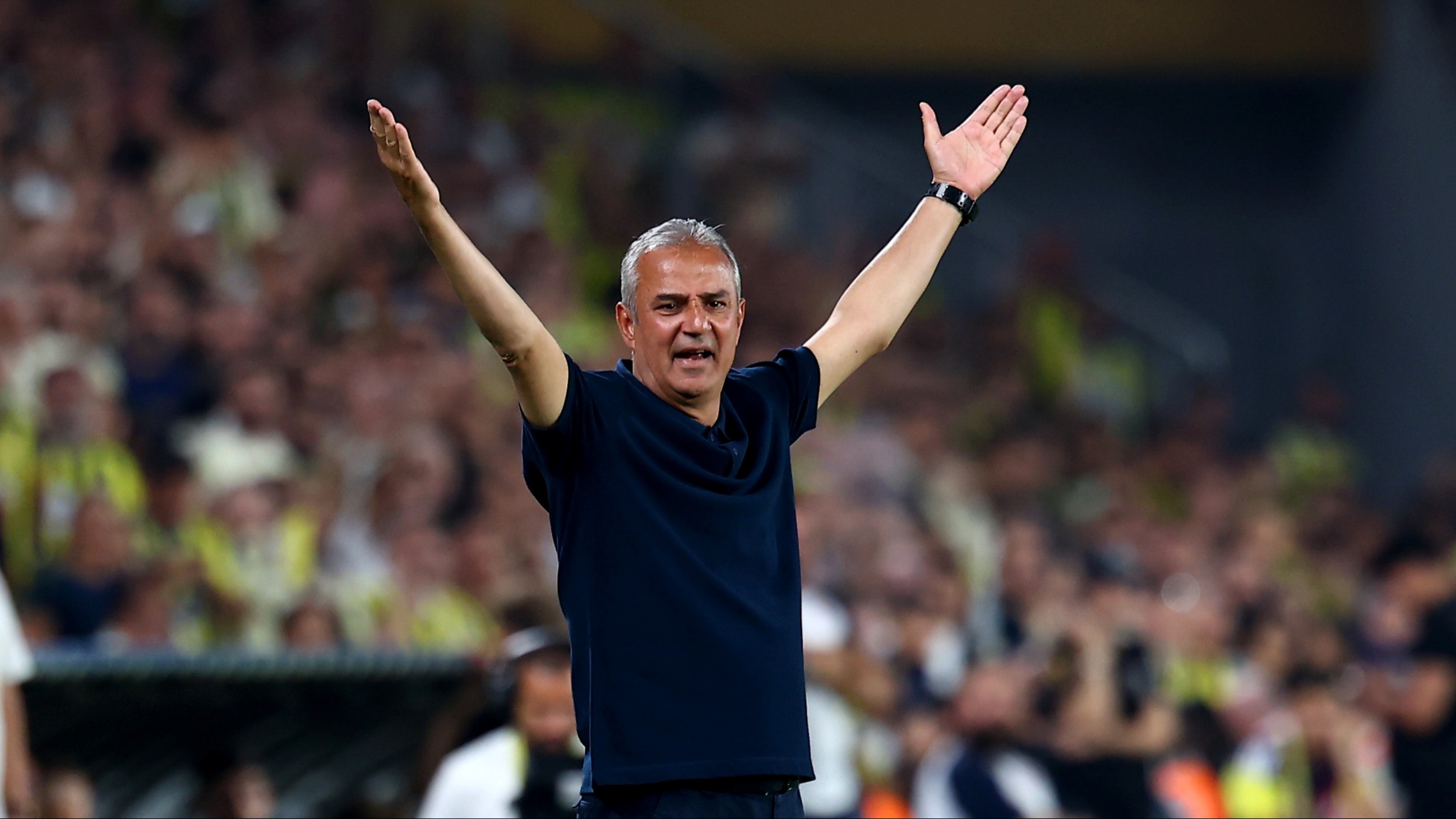 Fenerbahçe Teknik Direktörü İsmail Kartal, 1-0 kazandıkları Şampiyonlar Ligi 2.