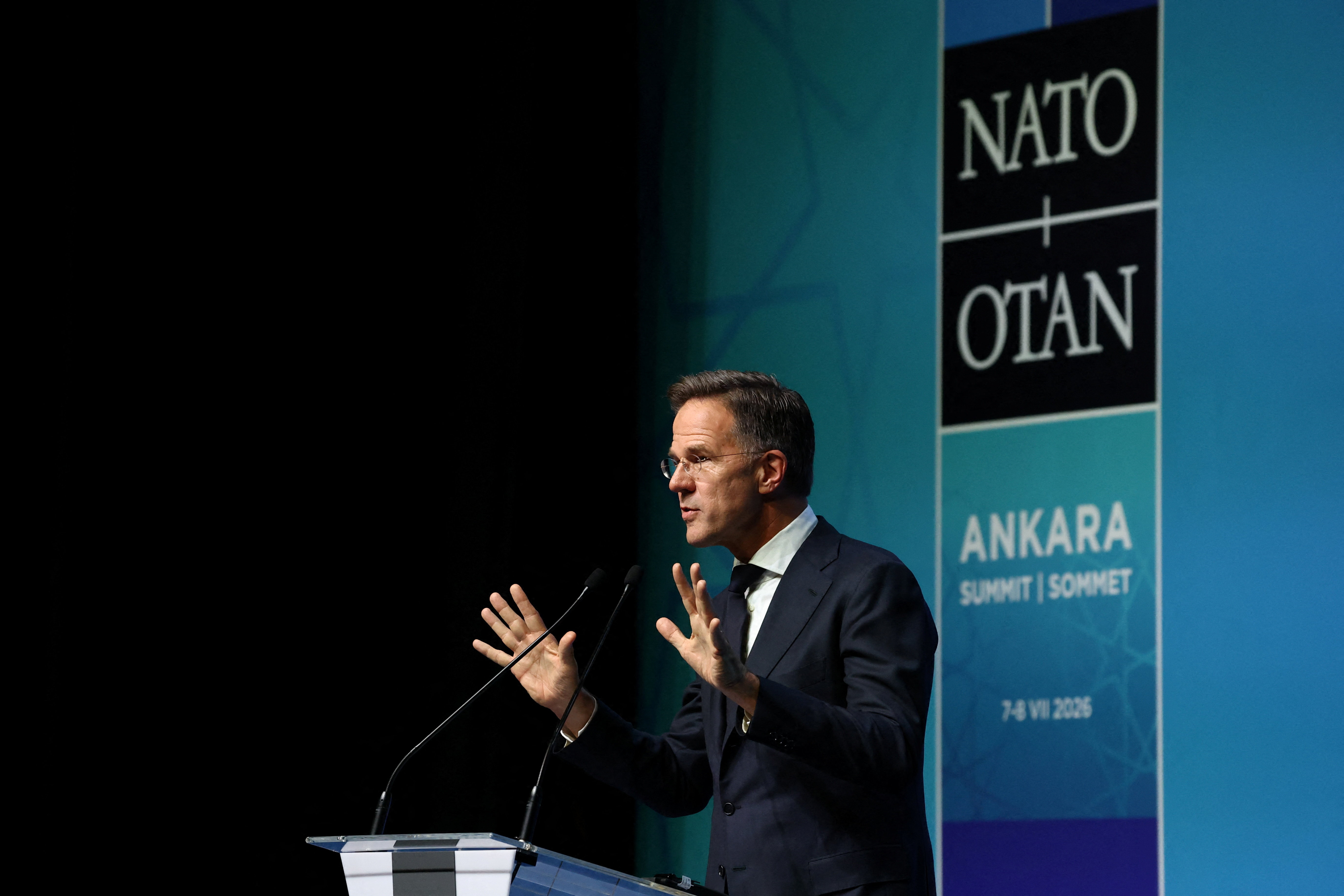 NATO Genel Sekreteri Mark Rutte, Ankara'da düzenlenen 36. NATO Liderler