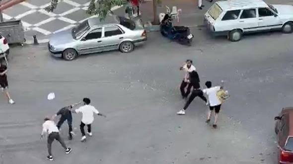 Şanlıurfa'da bir gün arayla iki grup arasında çıkan taş, sopa