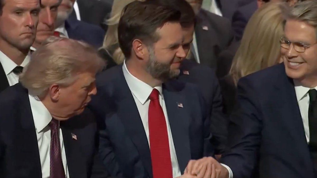ABD'li Senatör Lindsey Graham'ın cenaze töreninde ABD Başkanı Donald Trump