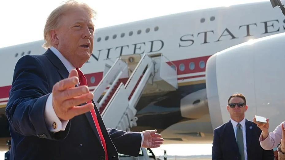 ABD Başkanı Donald Trump'ın NATO Zirvesi dolayısıyla geldiği Ankara'da kalacağı