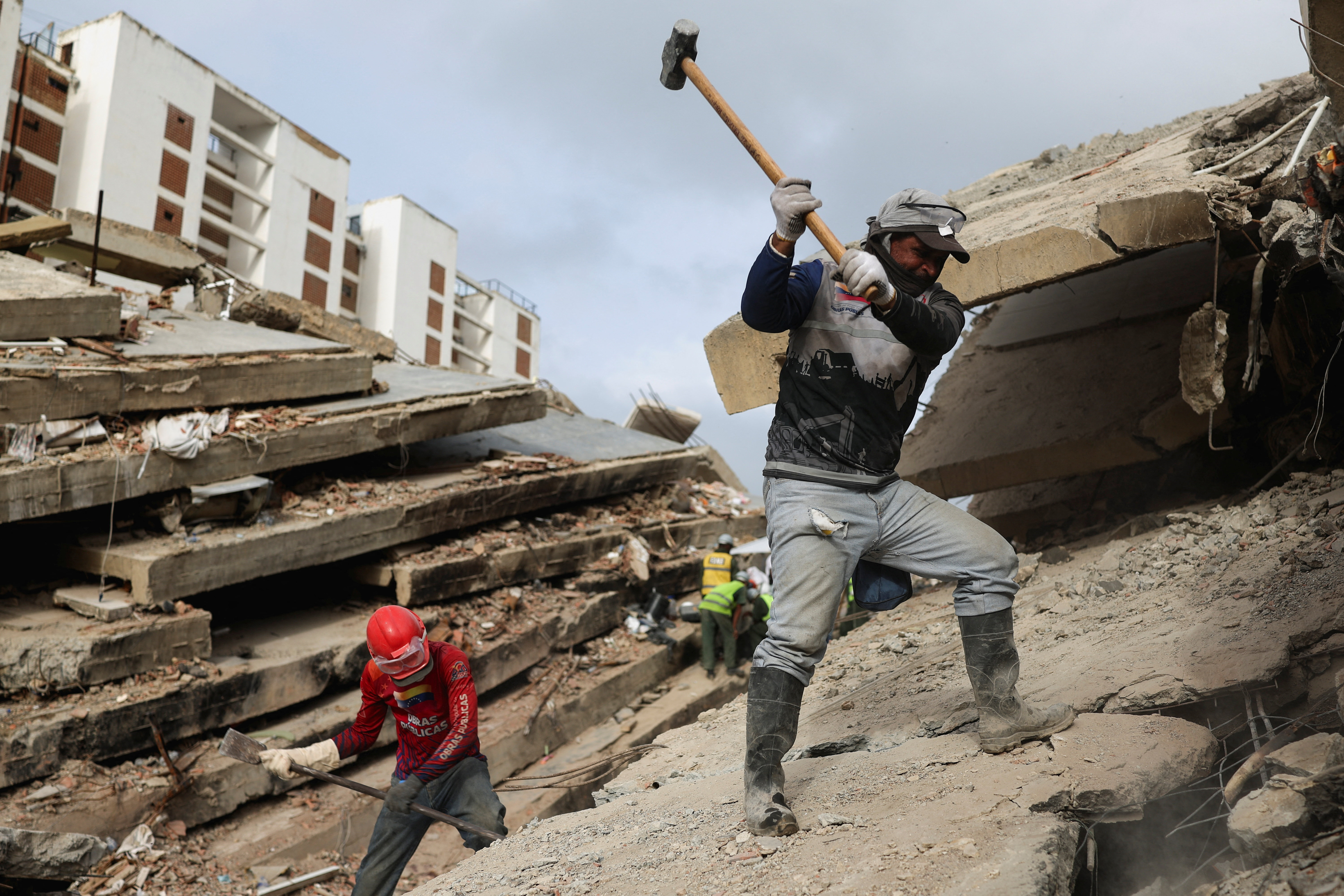 Venezuela'da, 24 Haziran'da meydana gelen iki büyük depremde yaşamını yitirenlerin