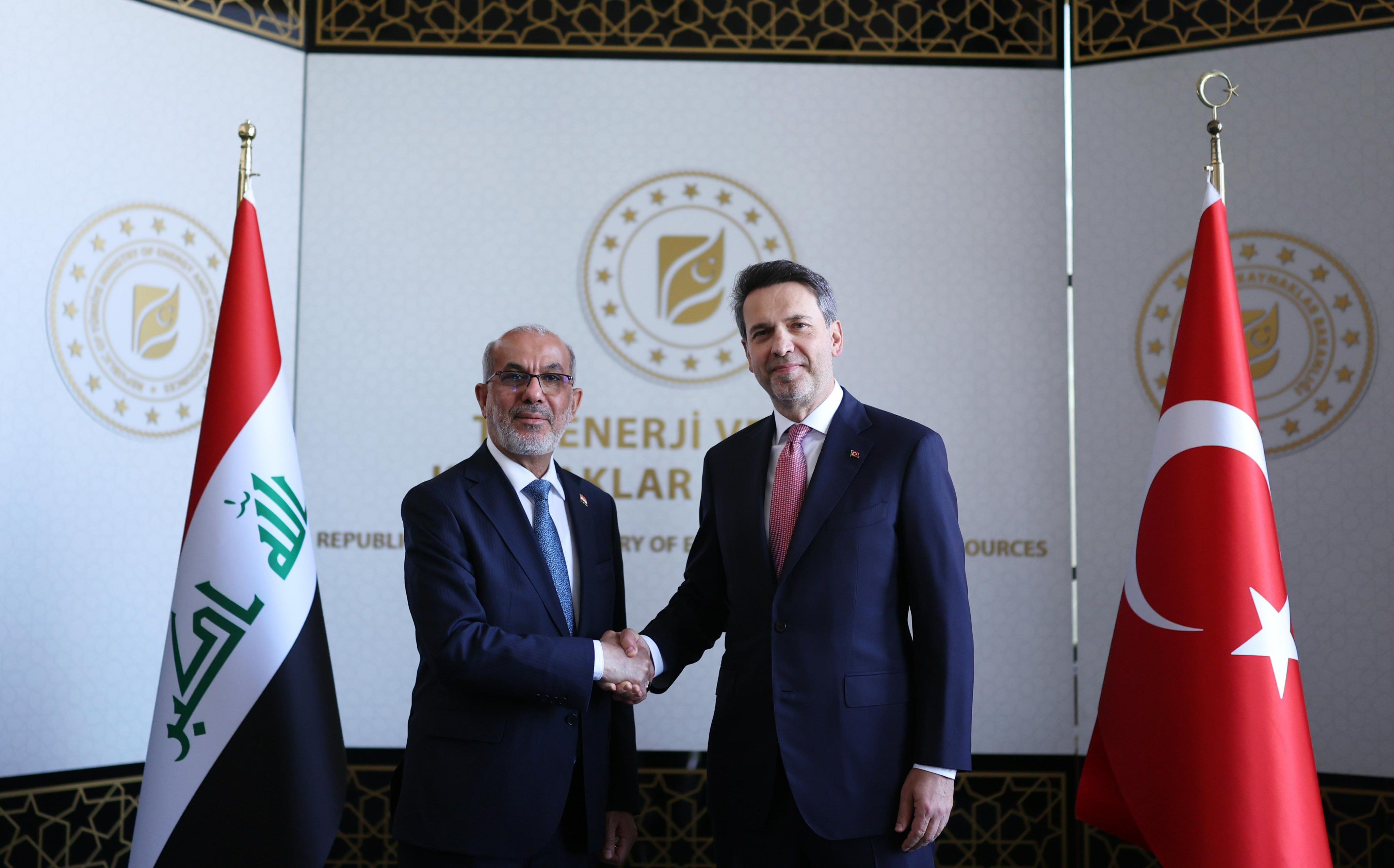 Enerji ve Tabii Kaynaklar Bakanı Alparslan Bayraktar, Irak Petrol Bakanı