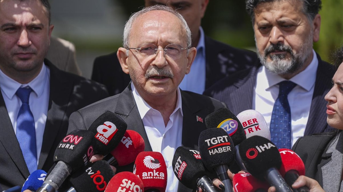 CHP Genel Başkanı Kemal Kılıçdaroğlu, mutlak butlan kararının ardından ilk