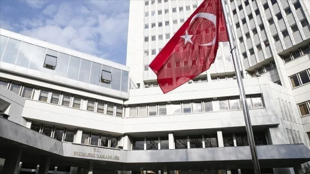 Dışişleri Bakanlığı, İsrail Dışişleri Bakanlığı tarafından Cumhurbaşkanı Recep Tayyip Erdoğan'ı