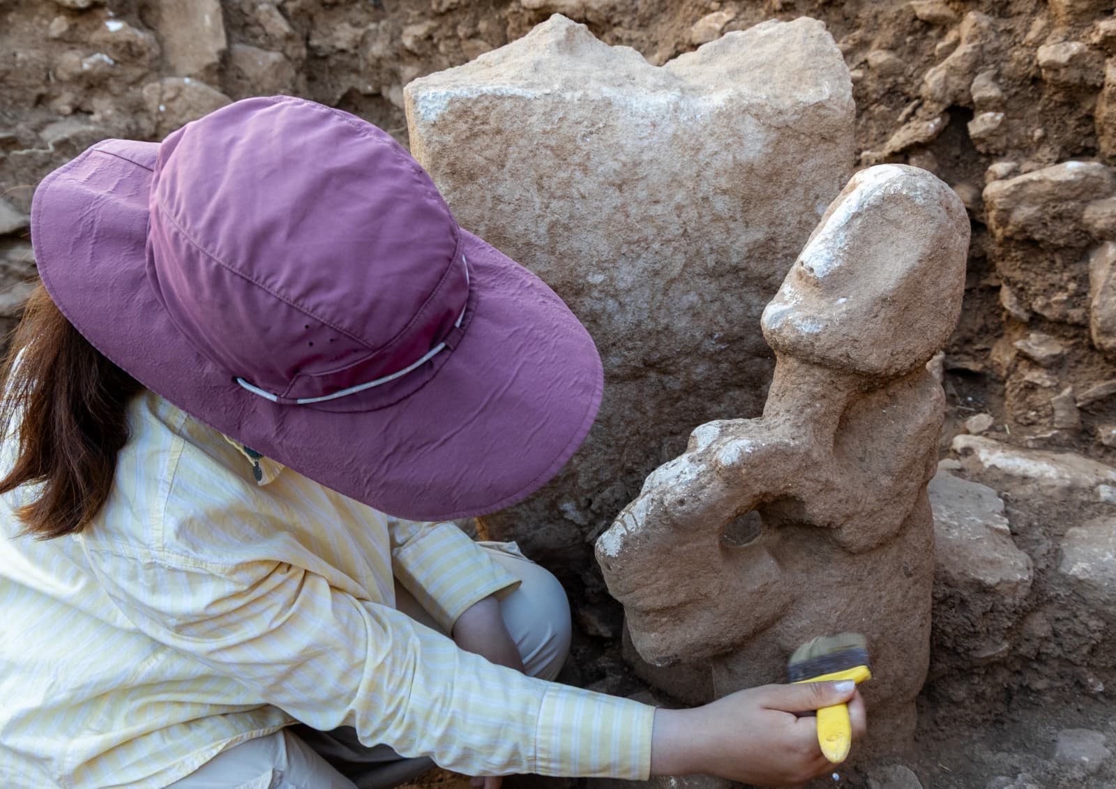 Kültür ve Turizm Bakanı Mehmet Nuri Ersoy, Karahantepe’de yürütülen 2026