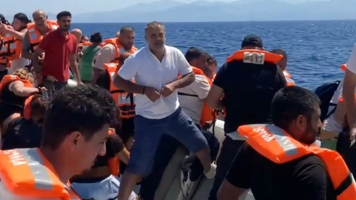 Girne açıklarında 279 yolcusuyla alabora olan katamaran tipi yolcu gemisindeki