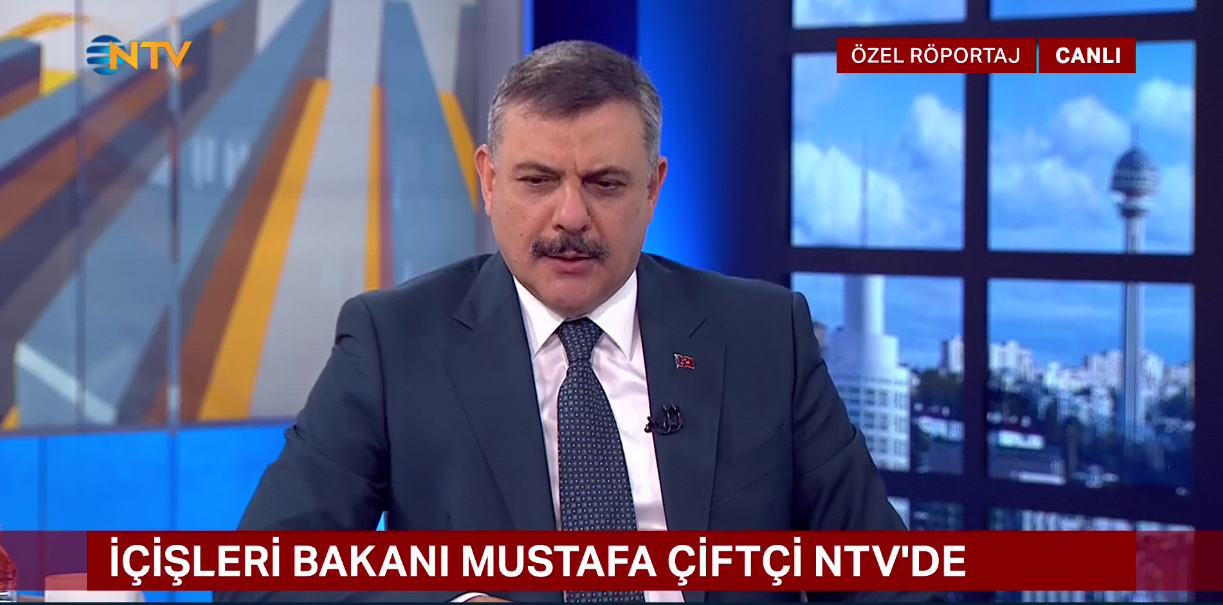 İçişleri Bakanı Mustafa Çiftçi, Alihan Kuriş suç örgütüne yönelik operasyonun