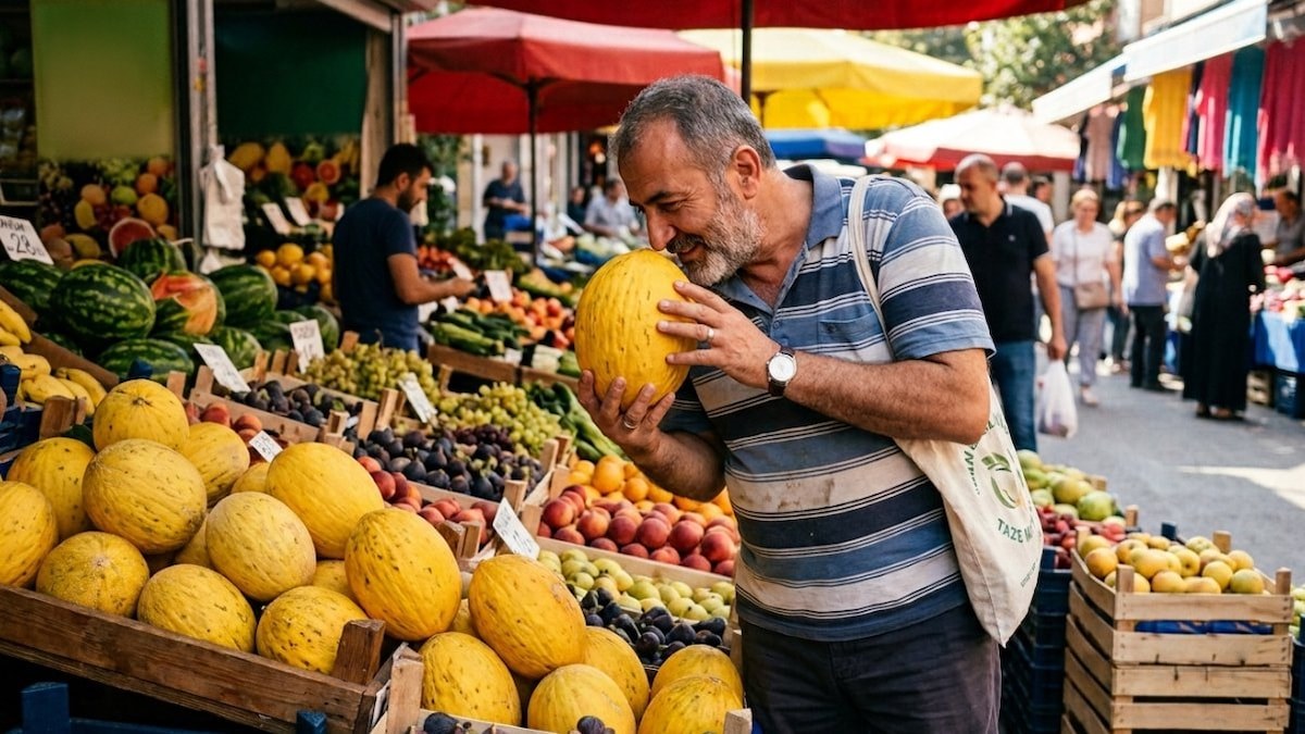 Yaz aylarının vazgeçilmez meyvesi kavun, dışarıdan sert görünse de yanlış