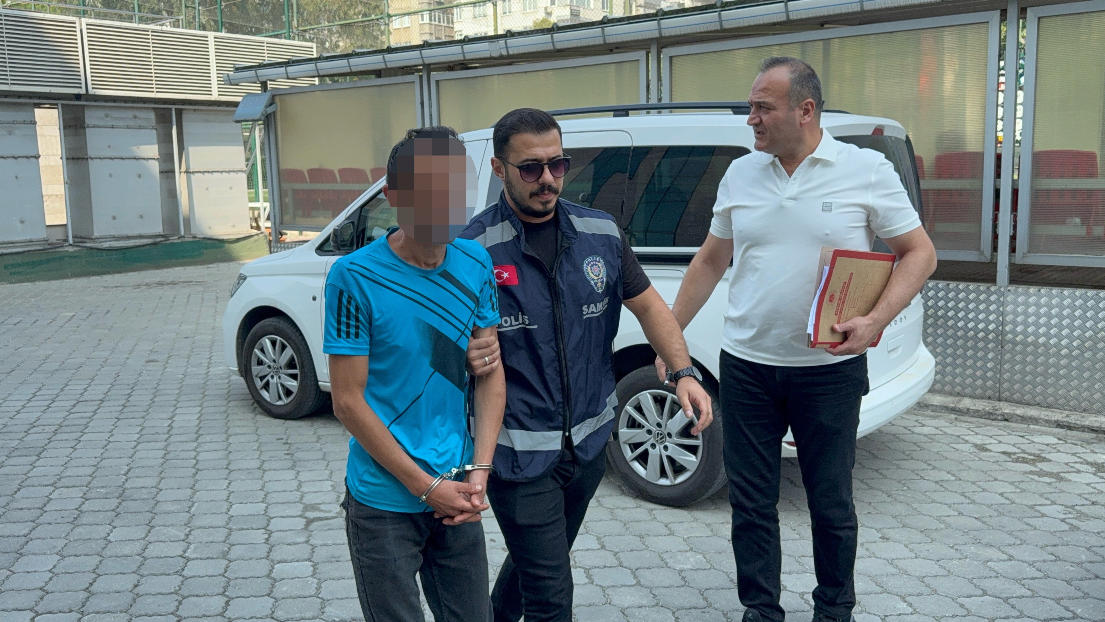 Samsun'un Atakum ilçesinde sahilde güneşlenen genç kadına yönelik cinsel tacizde