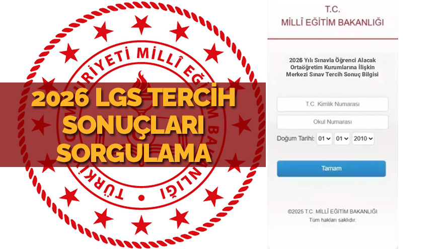 Liselere Geçiş Sistemi (LGS) kapsamında lise tercihlerini tamamlayan yüz binlerce