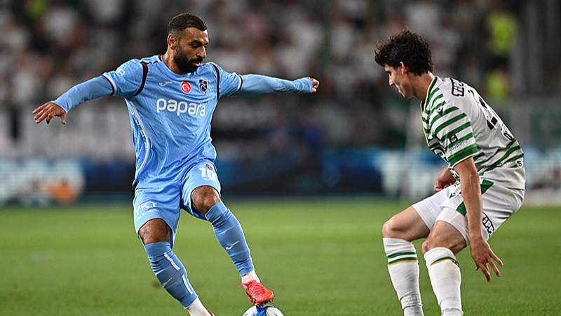 Trabzonspor, UEFA Avrupa Ligi play-off turu rövanşında 9 kişi kaldığı