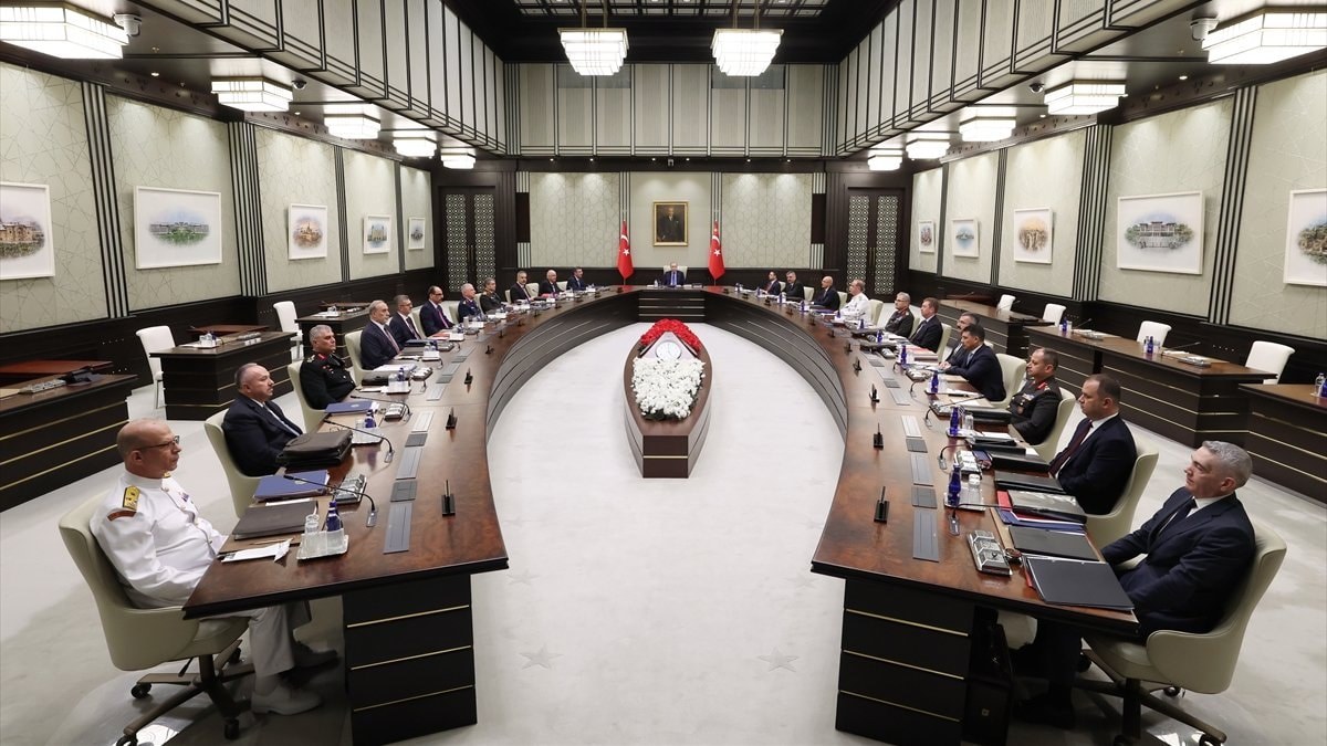 'Milli Güvenlik Kurulu, Cumhurbaşkanı Recep Tayyip Erdoğan'ın başkanlığında 17.00’da Beştepe'deki