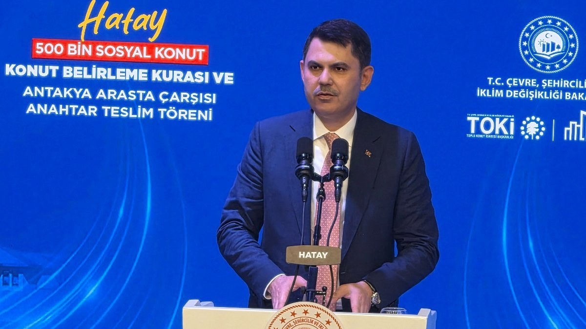 Çevre Şehircilik ve İklim Değişikliği Bakanı Murat Kurum Terörsüz Türkiye