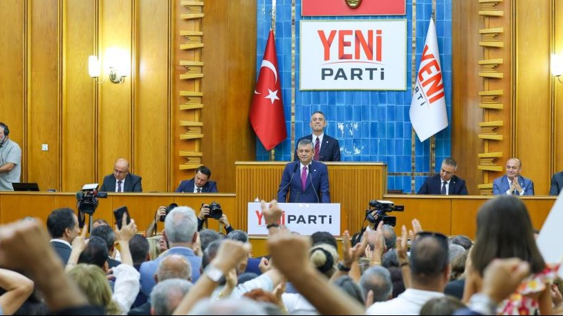 Yeni Parti Genel Başkanı Özgür Özel, ilk kez Meclis'te grup