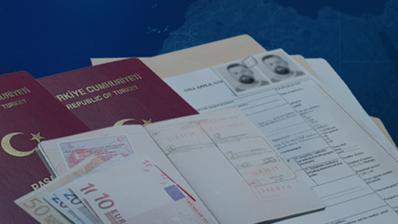 Vize dolandırıcılığı soruşturmasında gözaltına alınan 49 şüphelinin sorguları devam ediyor.