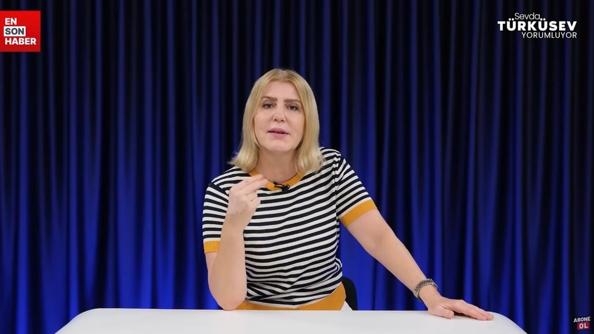 Ensonhaber YouTube ekranlarında gündeme ilişkin değerlendirmelerde bulunan Sevda Türküsev, geçtiğimiz