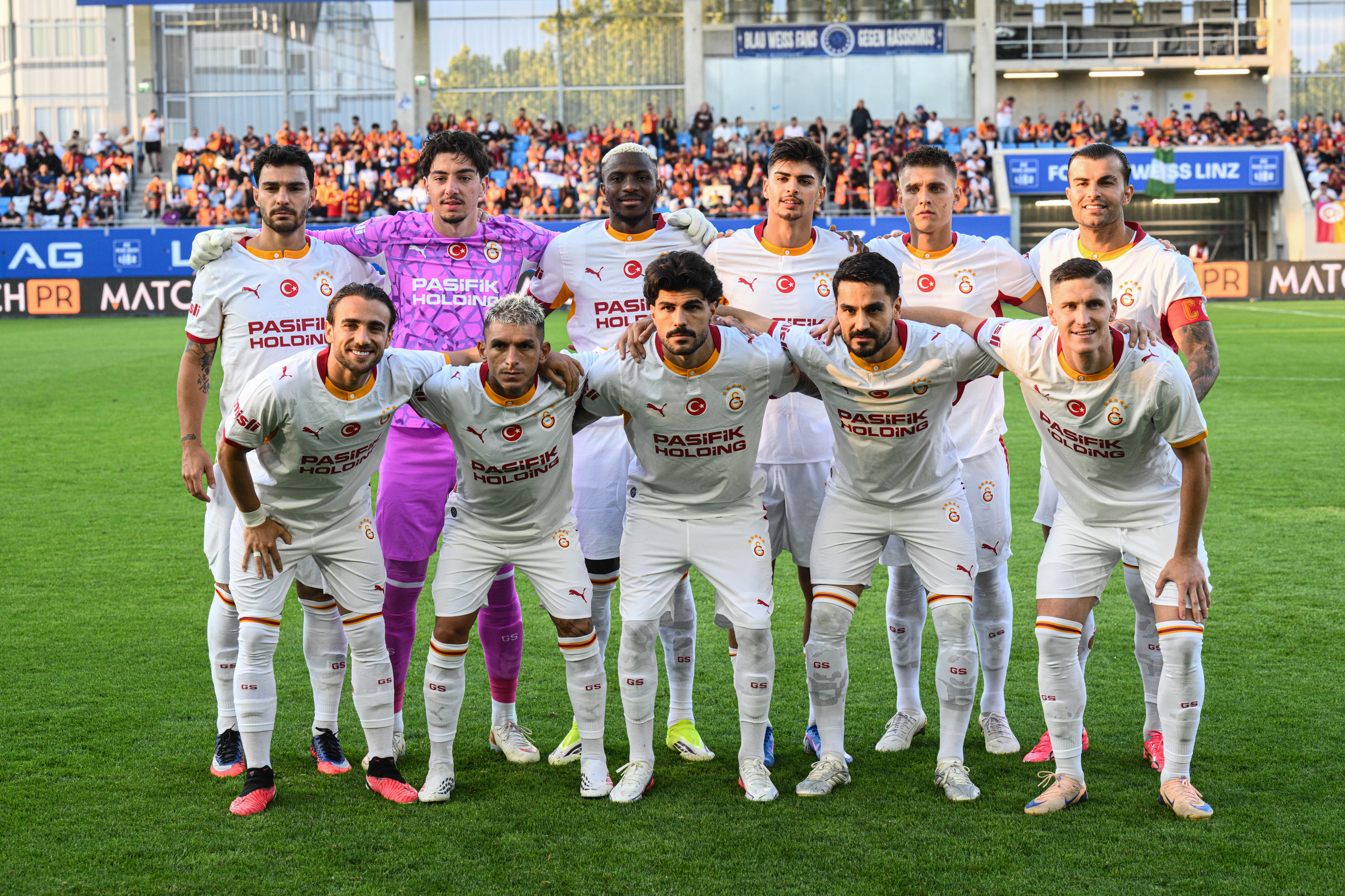 Süper Lig'in son şampiyonu Galatasaray, hazırlık maçında Rennes ile kozlarını