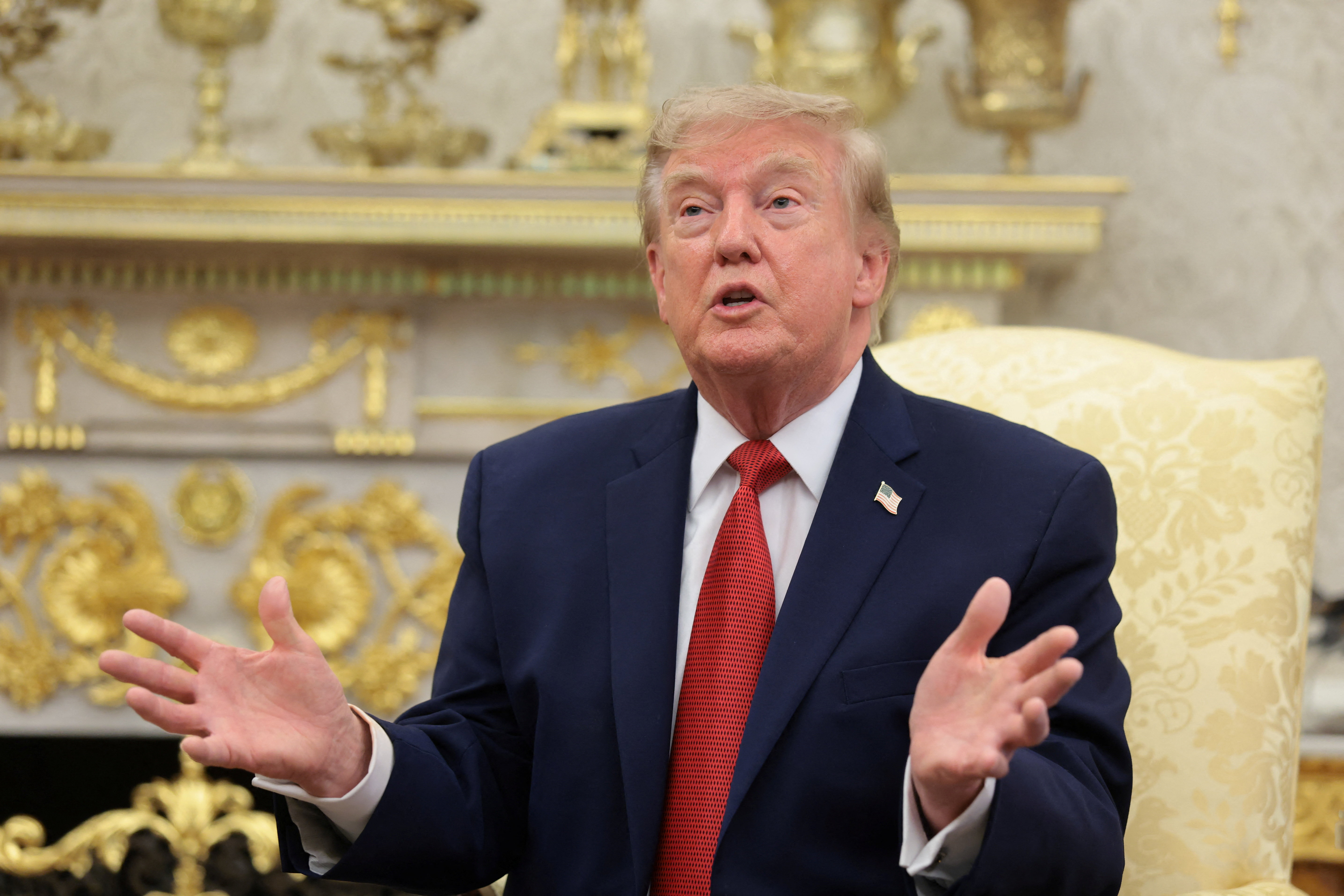 ABD Başkanı Donald Trump, İran'la müzakerelere bir noktada geri dönülebileceğini