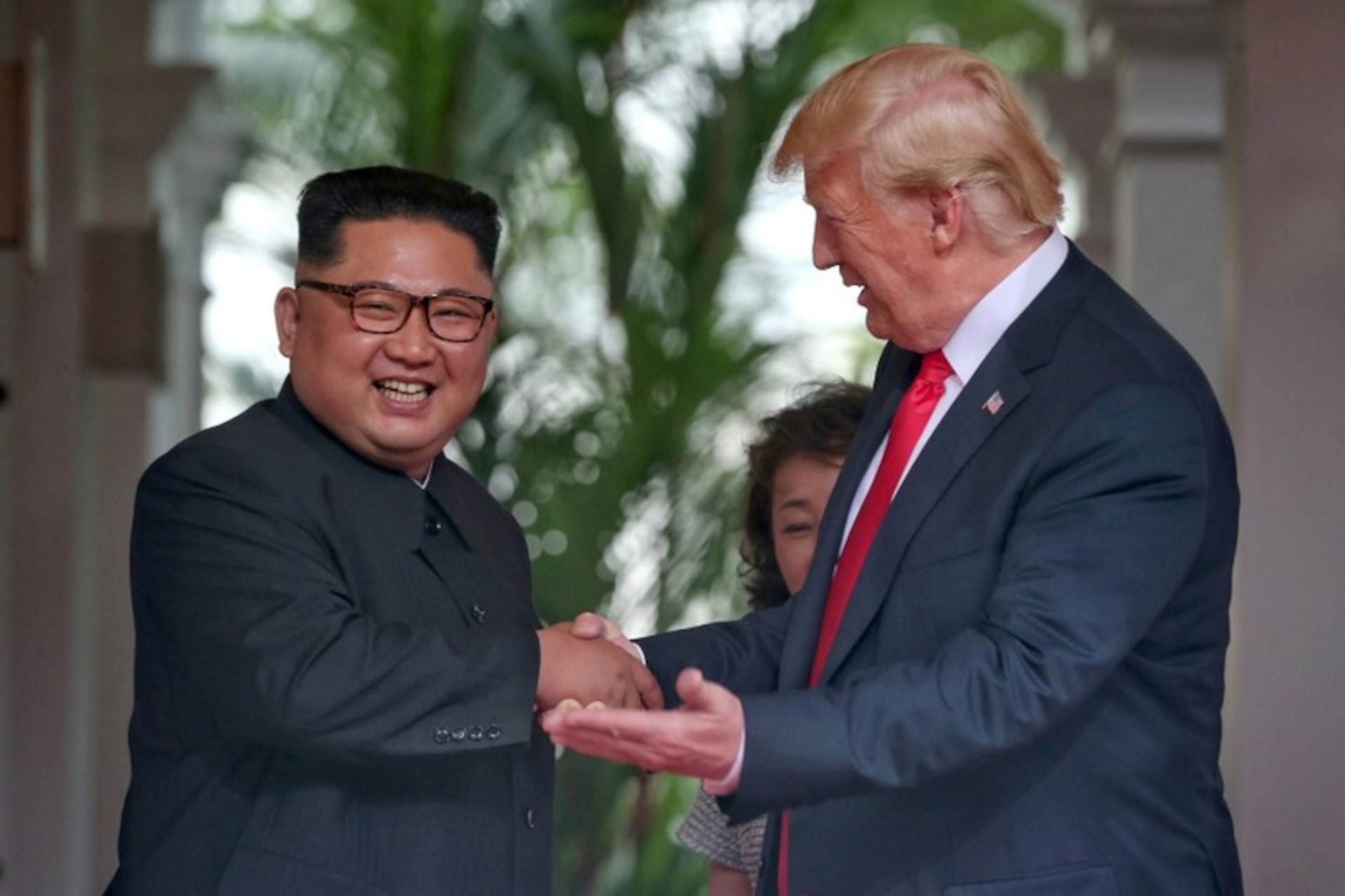 ABD Başkanı Donald Trump'ın, Kuzey Kore lideri Kim Jong Un