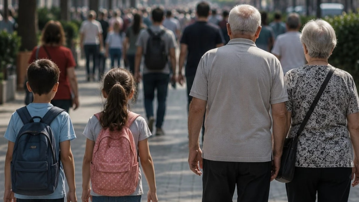 Türkiye'nin 86,3 milyonluk nüfusunda 55 yaş ve üzerindeki kişilerin sayısı
