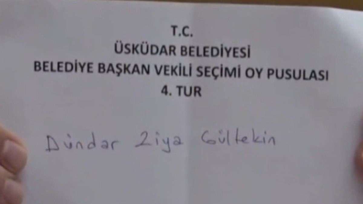 Sinem Dedetaş'tan boşalan Üsküdar Belediye Başkanlığı'na vekillik edecek ismin seçiminde,