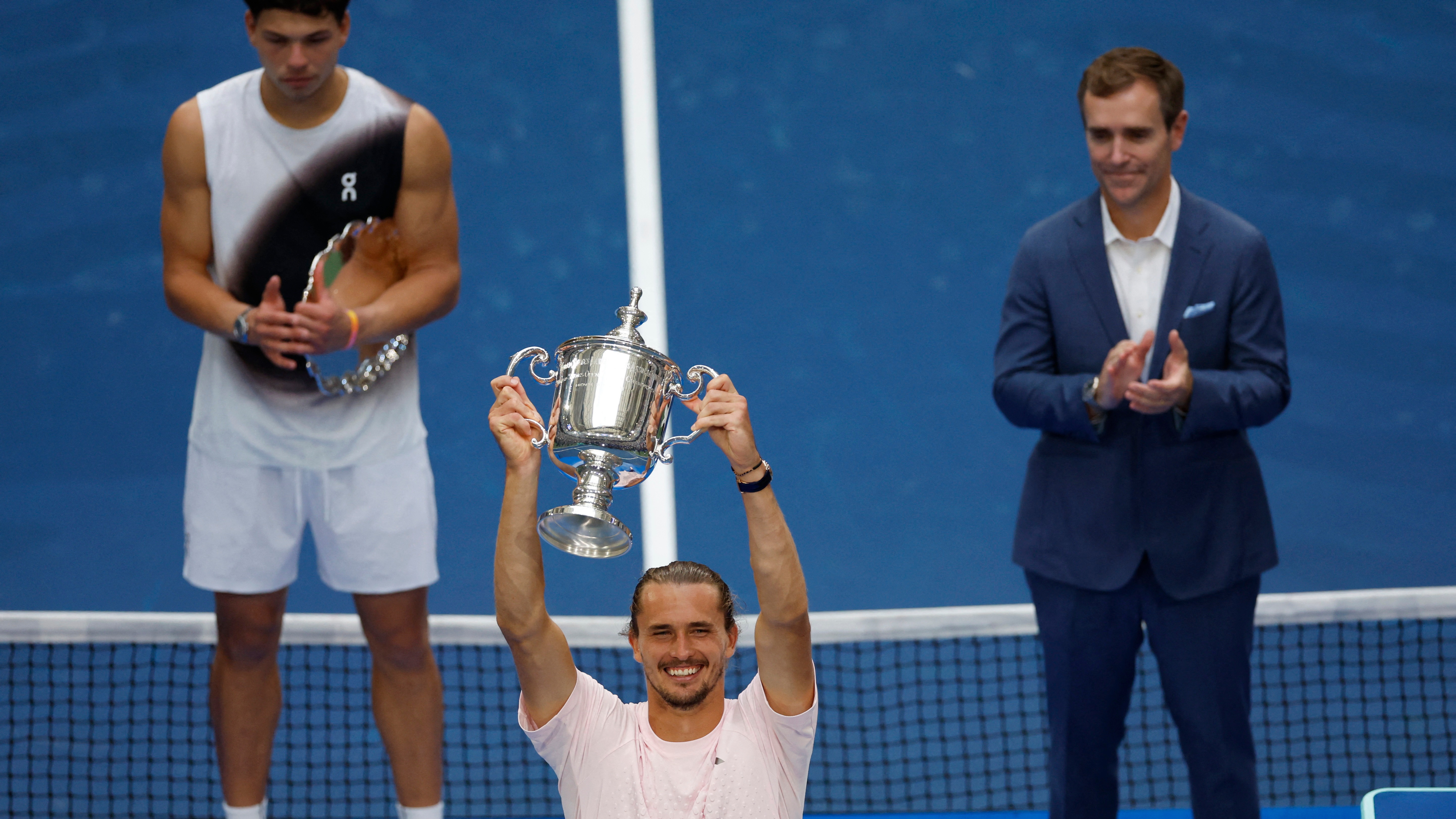 Sezonun son grand slam tenis turnuvası ABD Açık'ta rakibini mağlup