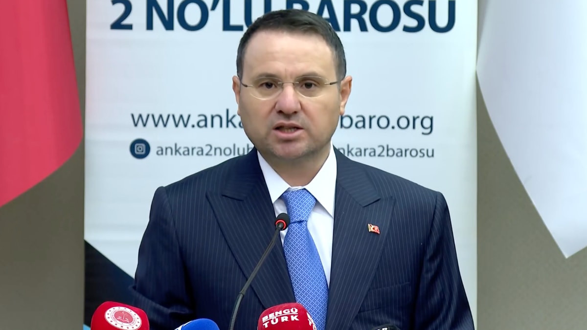 Ankara 2 No'lu Barosu Adli Yıl Açılış Programı'na katılan Adalet