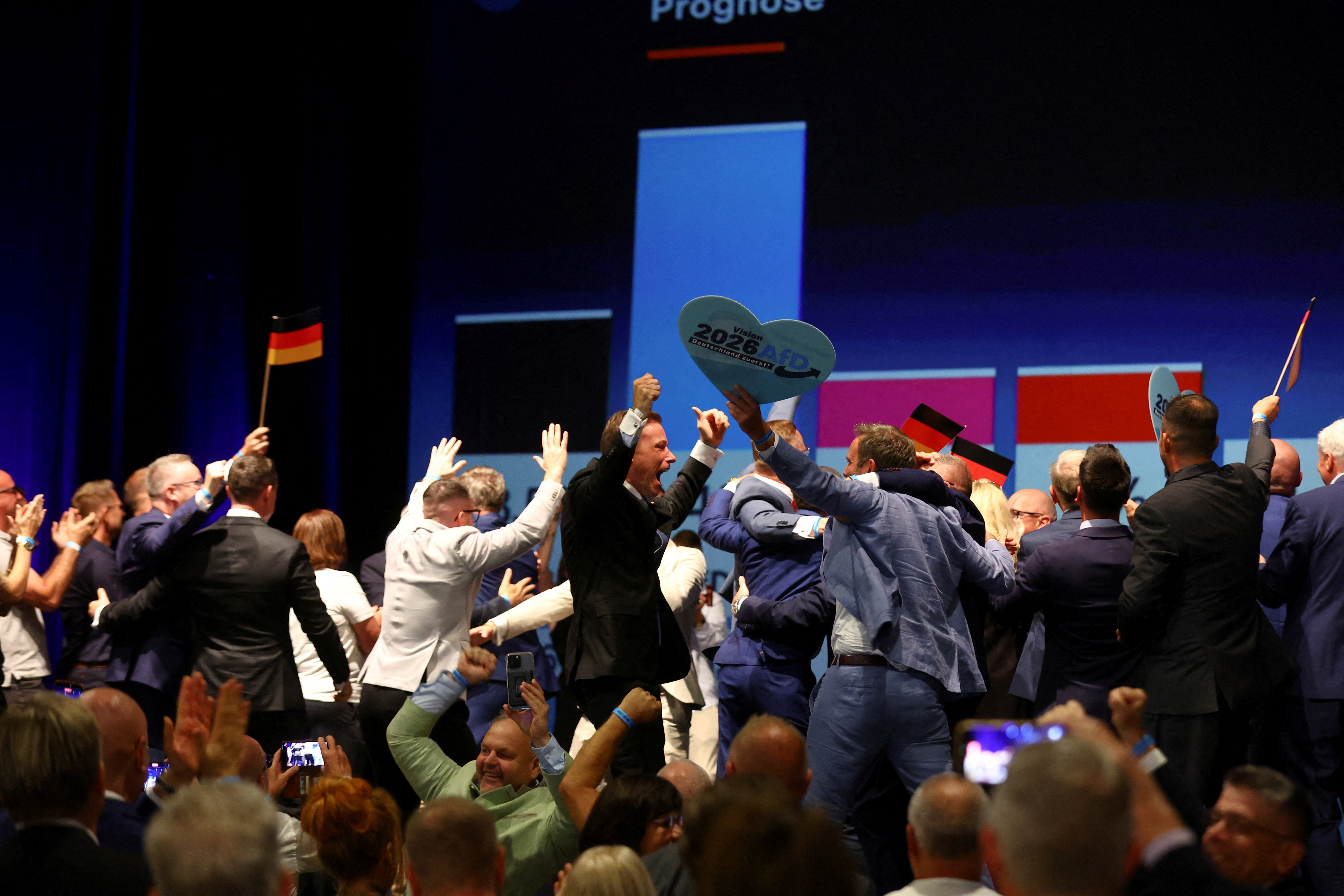 Almanya’da aşırı sağcı Almanya için Alternatif (AfD), ülkenin doğusundaki Saksonya-Anhalt