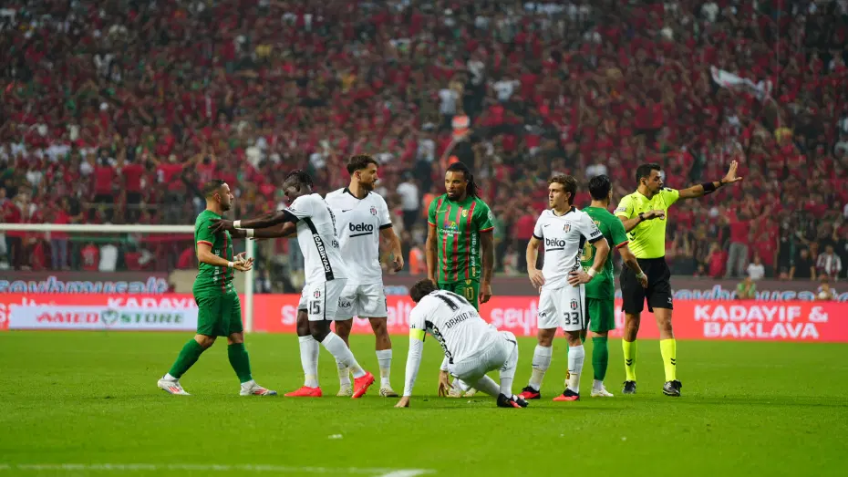 Süper Lig'in 6. haftasında Amedspor deplasmanına çıkan Beşiktaş, sahadan yenilgiyle