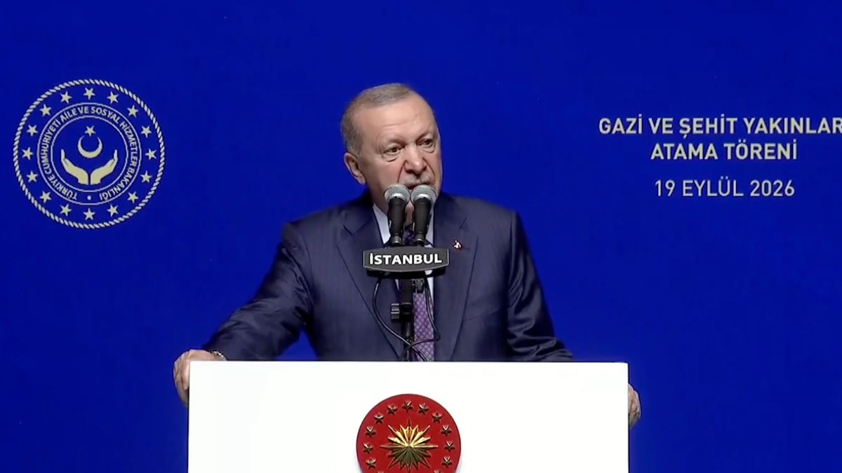 Cumhurbaşkanı Recep Tayyip Erdoğan, İstanbul'da "Şehit Yakınları, Gazi ve Gazi
