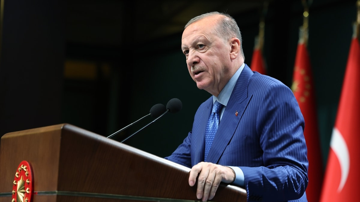 Kabine soruşturması sonrası kameraların karşısına geçen Cumhurbaşkanı Erdoğan, Türkiye'nin yakından