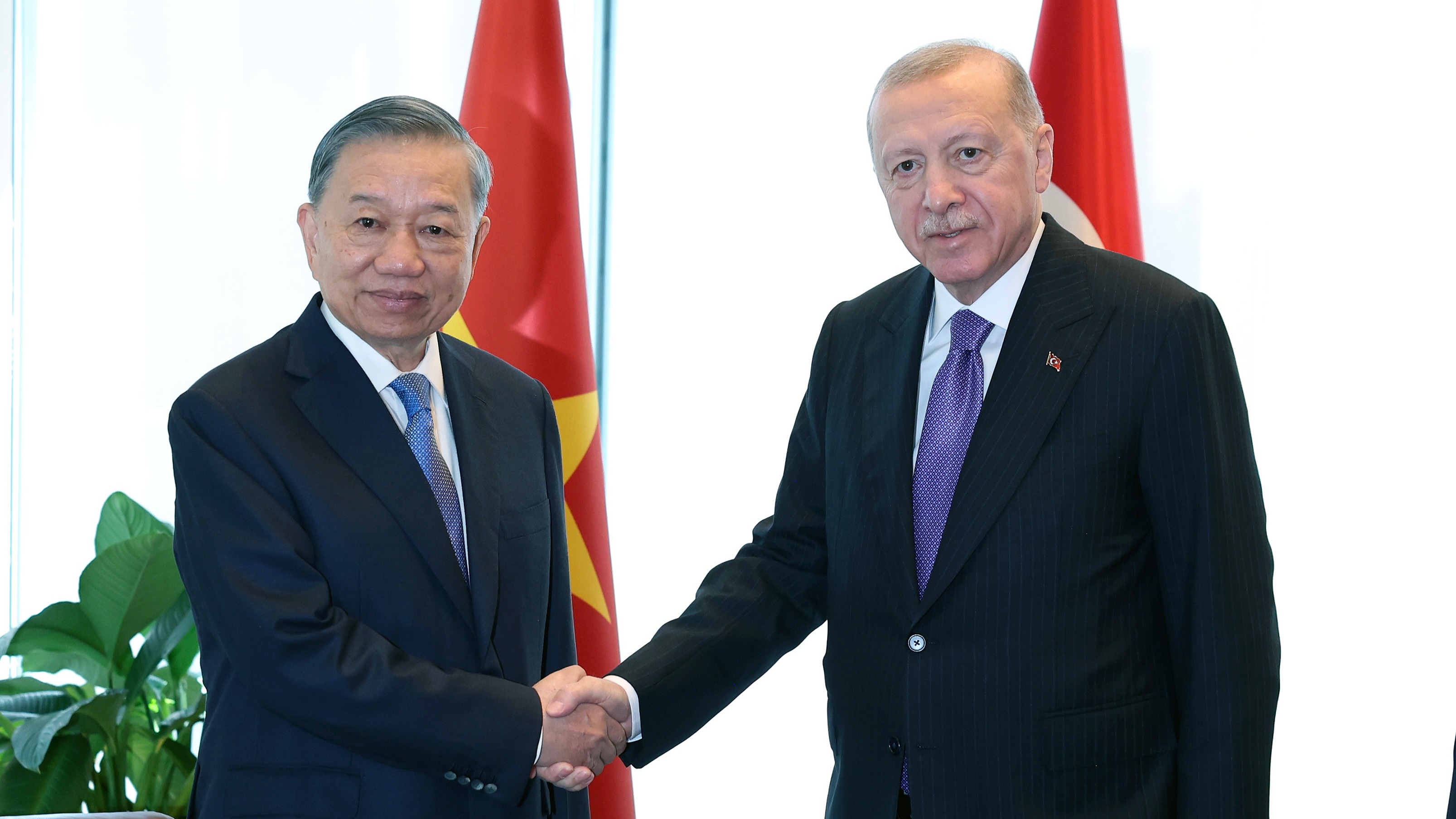 Cumhurbaşkanı Erdoğan, BM Genel Kurulu için geldiği ABD’de Vietnam Devlet