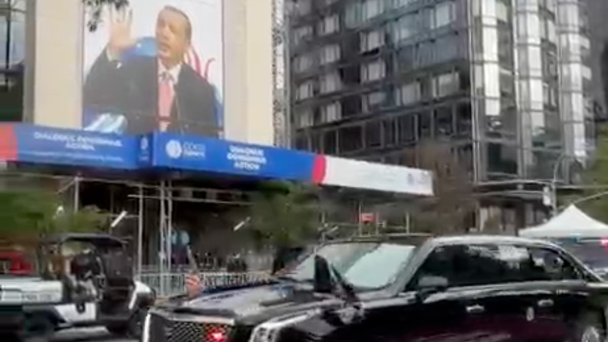 Hitapta bulunmak üzere BM Genel Merkezi'ne gelen ABD Başkanı Donald