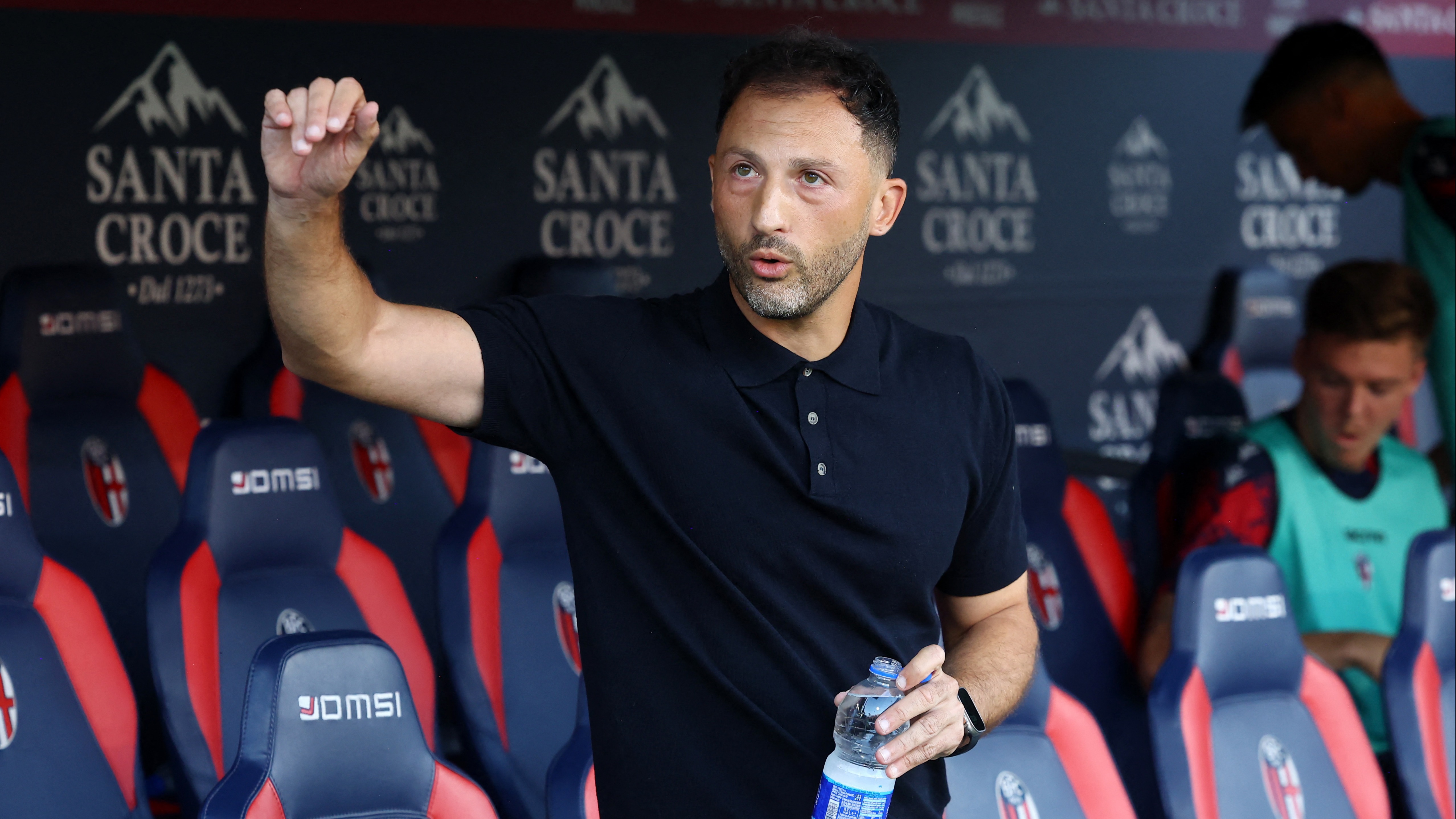 Fenerbahçe'den ayrıldıktan sonra Bologna'nın başına geçen Domenico Tedesco, ligde çıktığı