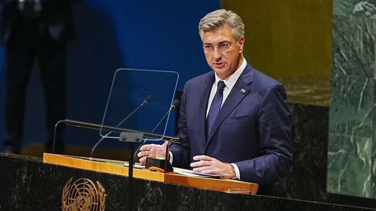 Hırvatistan Başbakanı Plenkovic, BM zirvesindeki konuşmasında savaş suçlusu Ratko Mladic
