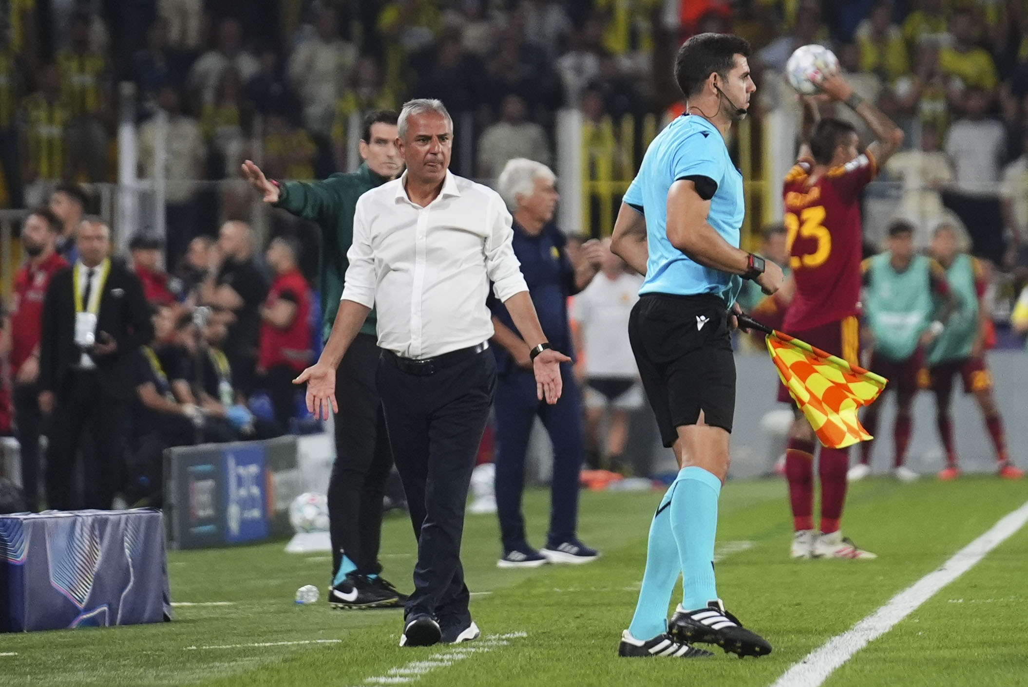 Fenerbahçe, Şampiyonlar Ligi’nin ilk haftasında Roma ile oynanan karşılaşmada teknik