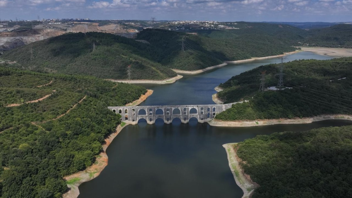 İstanbul'a su sağlayan barajlardaki doluluk oranı, yağışların azalması ve yaz