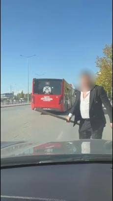 Konya’da trafikte tartıştığı kişiye sopayla saldırmaya çalışan sürücü yakalandı. Şüpheliye
