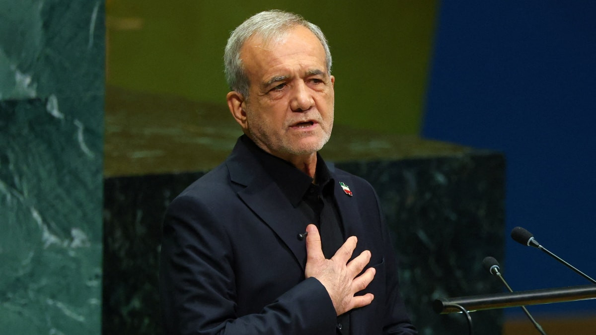 İran Cumhurbaşkanı Mesud Pezeşkiyan, Birleşmiş Milletler Genel Kurulu'nda ABD ve